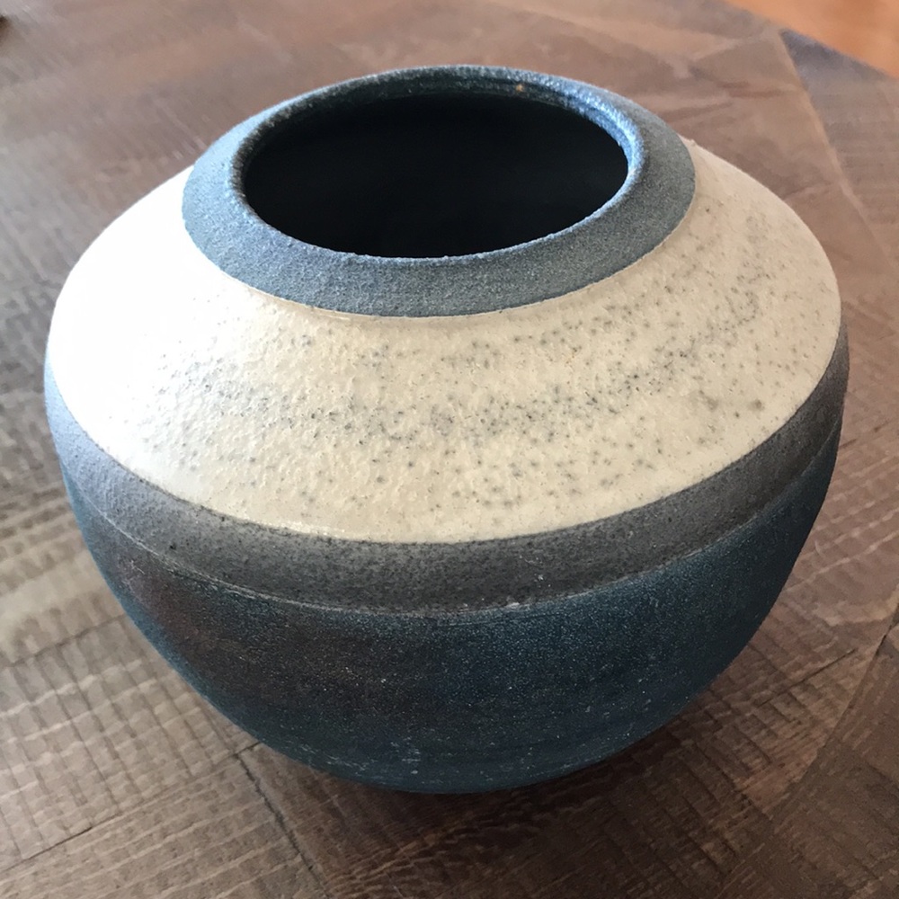 Raku Pottery Vase
